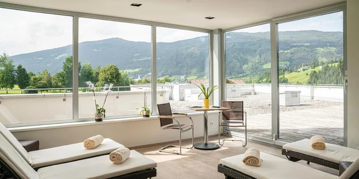 Rakouské Alpy: komfortní apartmány i neomezený vstup do wellness
