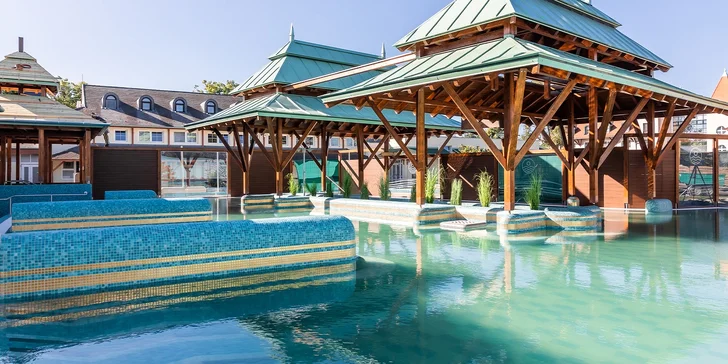 Moderní apartmány blízko hranic v Maďarsku s celodenním vstupem do termálních lázní