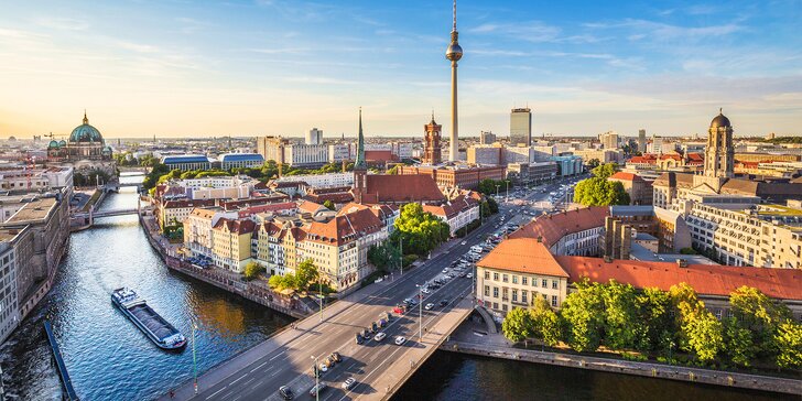 Prodloužený víkend v Berlíně: prohlídka města, 2 noci v hotelu se snídaní i vlak