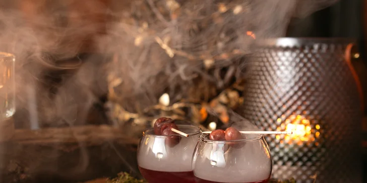 Degustační smoukované menu o 5 chodech i s proseccem a shotem pro dva