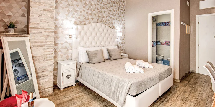 Prázdniny v Římě: pobyt se snídaní v elegantním hotelu v centru města