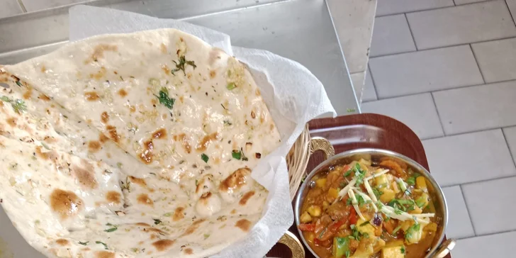Otevřený voucher do indické restaurace Taj Mahal v Kolíně: 1000 Kč na jakékoli jídlo