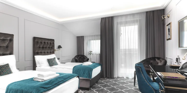 Krásná dovolená v Nitře: luxusní hotel s polopenzí i orientální lázně