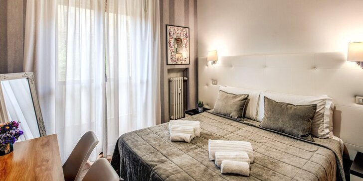Krásy italské metropole: pobyt v elegantním hotelu se snídaní v centru Říma