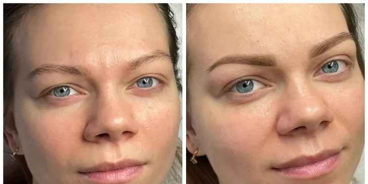 Permanentní make-up: horní oční linky, obočí pudrovou metodou nebo rty