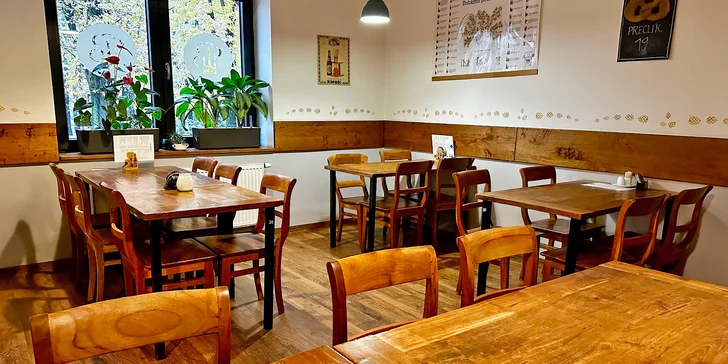 Burgerové menu a pivní degustace v Malešickém mikropivovaru pro 2 osoby