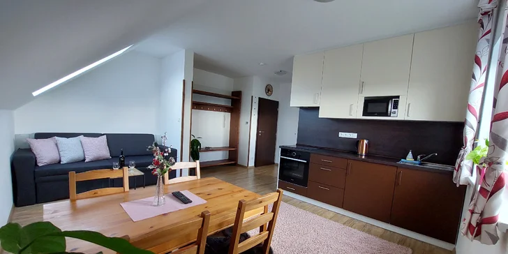 Dovolená v Novohradských horách: pobyt v apartmánu pro 2, 3 nebo 4 osoby