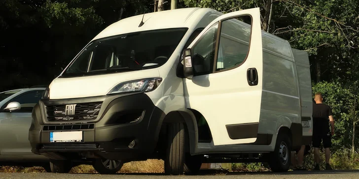 Stěhování i odvoz většího nákladu: zapůjčení dodávky Fiat Ducato L2H2 na 4 hod. i 2 dny