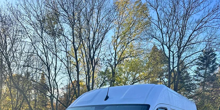 Stěhování i odvoz většího nákladu: zapůjčení dodávky Fiat Ducato L2H2 na 4 hod. i 2 dny
