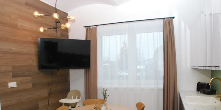 Nádherné apartmány ve Velkých Losinách: kapacita až 8 osob, možnost snídaní i wellness