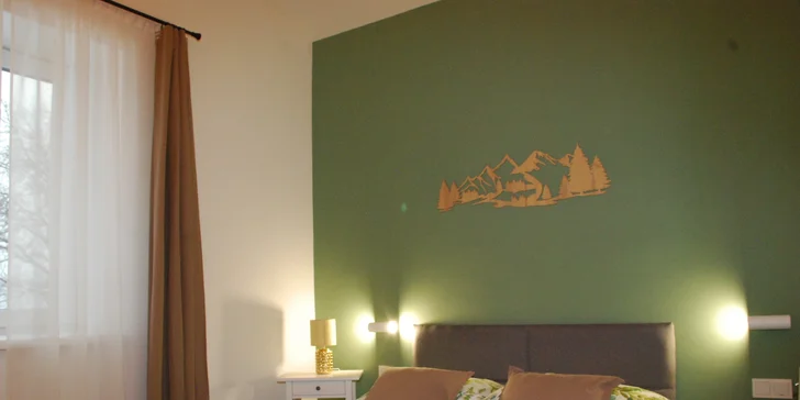 Nádherné apartmány ve Velkých Losinách: kapacita až 8 osob, možnost snídaní i wellness