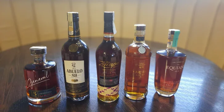 Řízená degustace 5 exkluzivních rumů z Mauricia, Aruby, Panamy a dalších rumových rájů