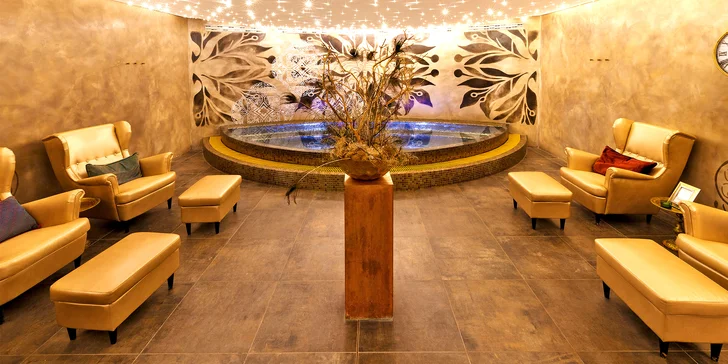 Krásná dovolená v Nitře: luxusní hotel s polopenzí i orientální lázně