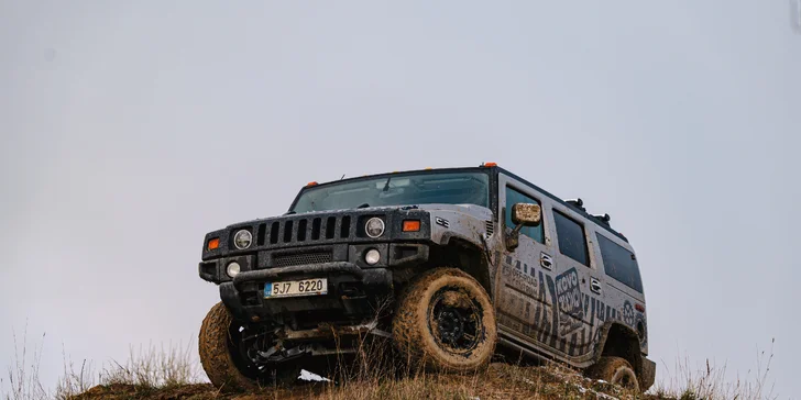 Půlhodinová jízda v terénu v Nissanu Patrol nebo Hummeru H2