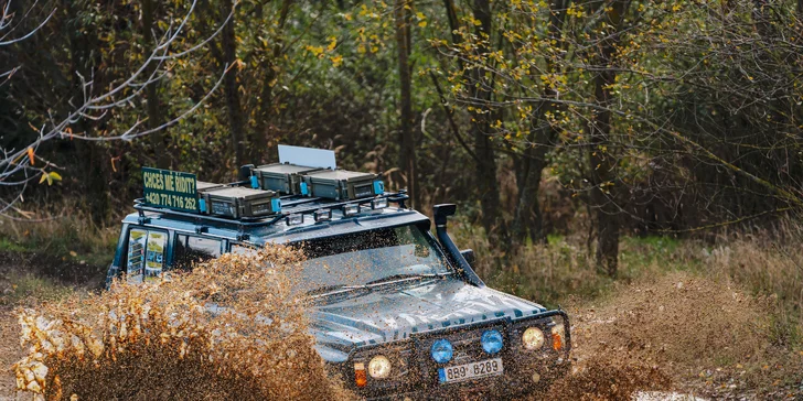 Půlhodinová jízda v terénu v Nissanu Patrol nebo Hummeru H2