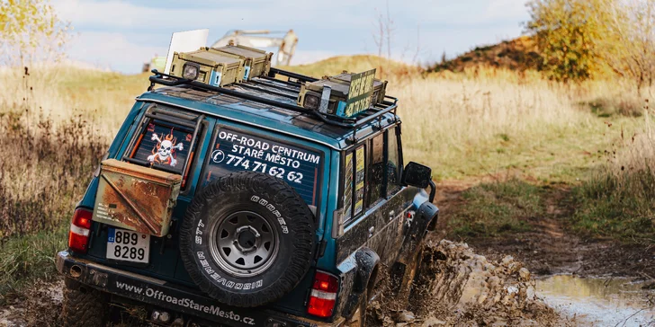 Půlhodinová jízda v terénu v Nissanu Patrol nebo Hummeru H2