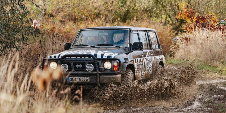 Půlhodinová jízda v terénu v Nissanu Patrol nebo Hummeru H2