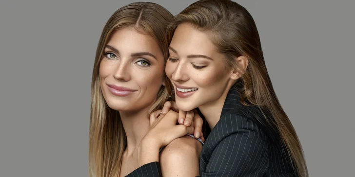 Kurz líčení pro 2 osoby: péče o pleť, líčení i certifikát o absolvování