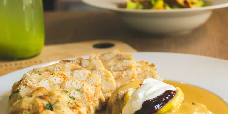 Otevřený voucher do restaurace Brunch & Café Sen: 300-1000 Kč