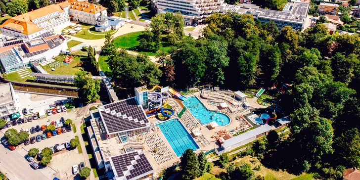 Wellness pobyt v Turčianských Teplicích s polopenzí, procedurami a vstupem do spa a aquaparku
