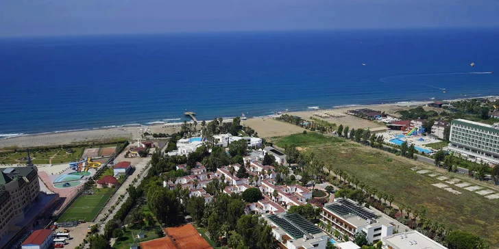 Dovolená v Turecku: 7 nocí v 5* hotelu Club Kastalia, ultra all inclusive, let i dětský klub Čedog