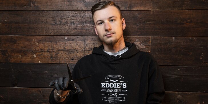 Eddie's Barber: stříhání a úprava vousů, balíček kompletní péče i permanentka na střih