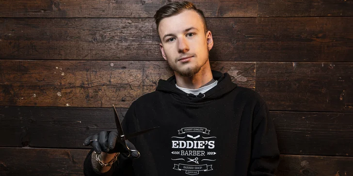 Eddie's Barber: stříhání a úprava vousů nebo balíček kompletní péče
