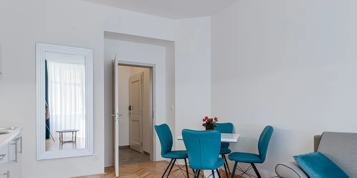 Moderní apartmány u Staroměstského náměstí až pro 5 osob