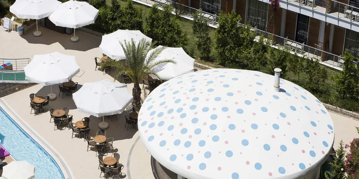 Dovolená v Turecku: 7 nocí v 5* hotelu Club Kastalia, ultra all inclusive, let i dětský klub Čedog
