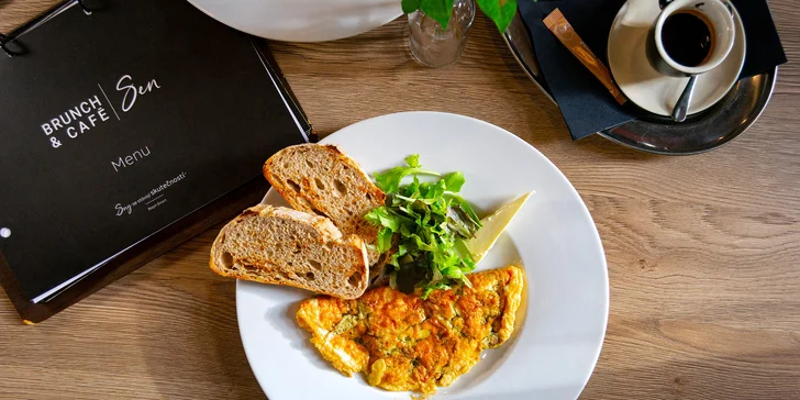 Otevřený voucher do restaurace Brunch & Café Sen: 300-1000 Kč