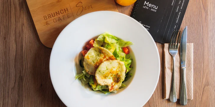 Otevřený voucher do restaurace Brunch & Café Sen: 300-1000 Kč