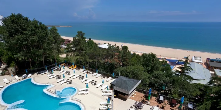 Zlaté Písky: dovolená ve 4* hotelu s polopenzí nebo all inclusive i vstupem do bazénu