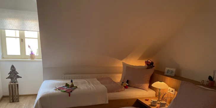 Apartmány blízko NP Šumava: krásné historické prostory, možnost pivních lázní i sauny