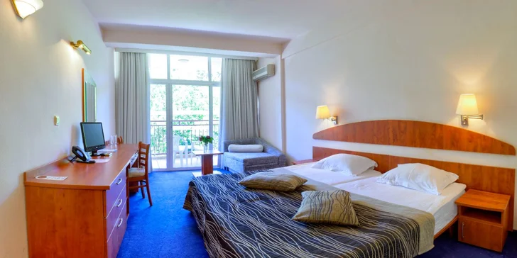 Zlaté Písky: dovolená ve 4* hotelu s polopenzí nebo all inclusive i vstupem do bazénu