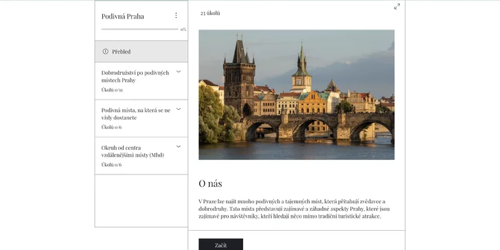Dobrodružná venkovní únikovka Podivná Praha až pro 4 hráče