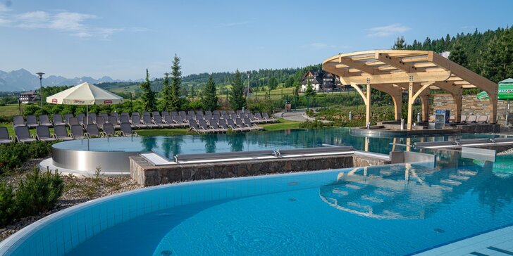 Relax v rodinném hotelu v polských Tatrách: polopenze, termální bazény, wellness i zábava pro děti