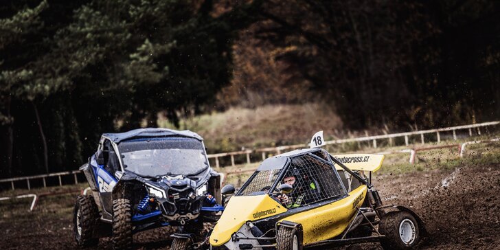 Adrenalinová jízda v buggy na autocrossové dráze: 3–10 kol pro 1 osobu