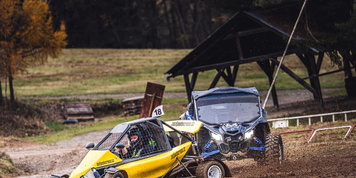 Adrenalinová jízda v buggy na autocrossové dráze: 3–10 kol pro 1 osobu