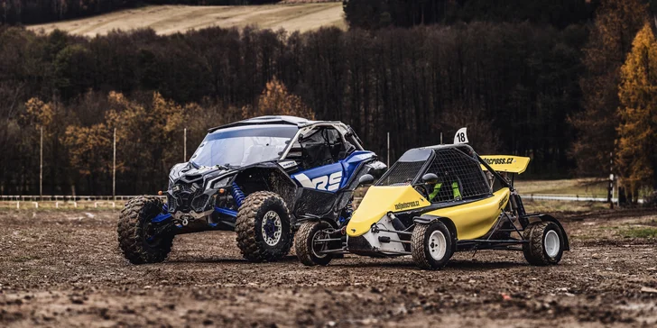 Adrenalinová jízda v buggy na autocrossové dráze: 3–10 kol pro 1 osobu
