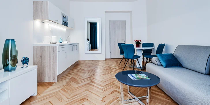 Moderní apartmány u Staroměstského náměstí až pro 5 osob