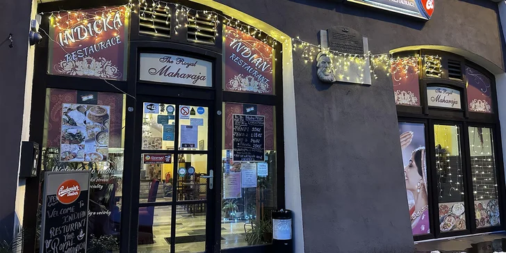 Voucher do indické restaurace na 400 Kč: masové i vege chody, polévky, jemné či pálivé omáčky