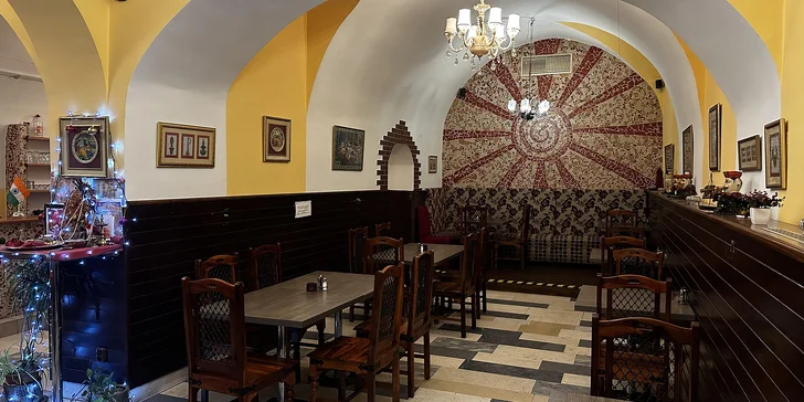 Voucher do indické restaurace na 400 Kč: masové i vege chody, polévky, jemné či pálivé omáčky