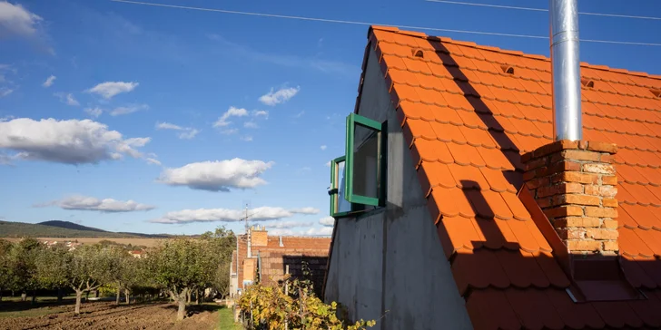 Pobyt ve vinném sklípku v podhůří Chřibů až pro 8 osob
