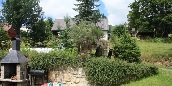 Pobyt v Kořenově na rozhraní Jizerských hor a Krkonoš: rodinný hotel se snídaní či polopenzí