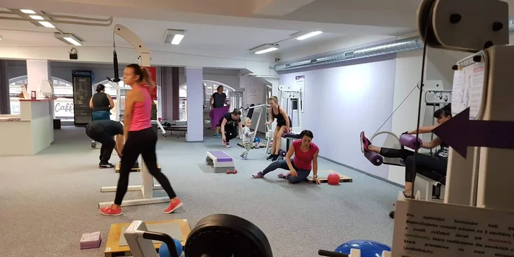 Buďte fit: neomezená permanentka do fitness pro ženy na 1 nebo 2 měsíce