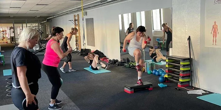Buďte fit: neomezená permanentka do fitness pro ženy na 1 nebo 2 měsíce