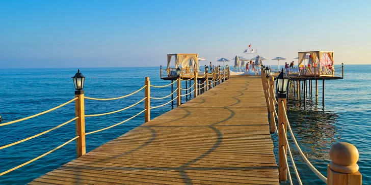 Dovolená v Turecku: 7 nocí v 5* hotelu Club Kastalia, ultra all inclusive, let i dětský klub Čedog