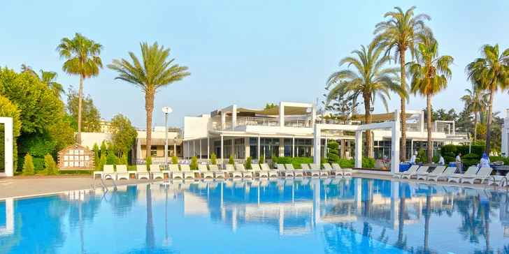 Dovolená v Turecku: 7 nocí v 5* hotelu Club Kastalia, ultra all inclusive, let i dětský klub Čedog