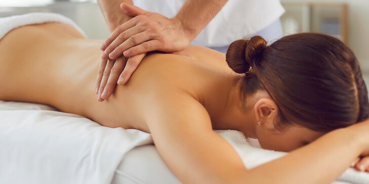 Masáže dle výběru na 30 až 90 minut i anticelulitidní či rehabilitační masáž