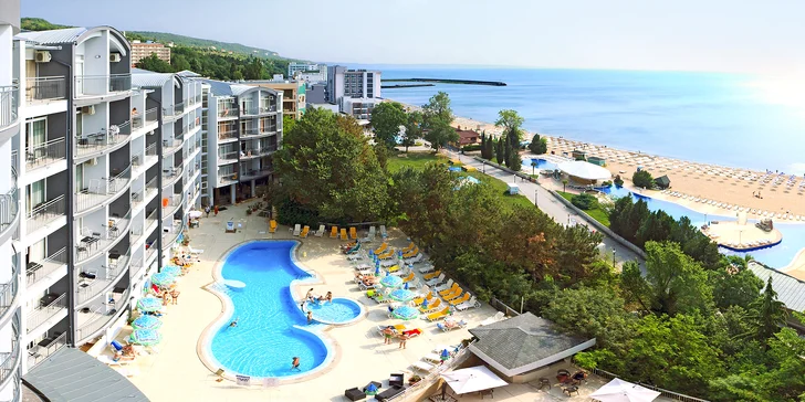 Zlaté Písky: dovolená ve 4* hotelu s polopenzí nebo all inclusive i vstupem do bazénu